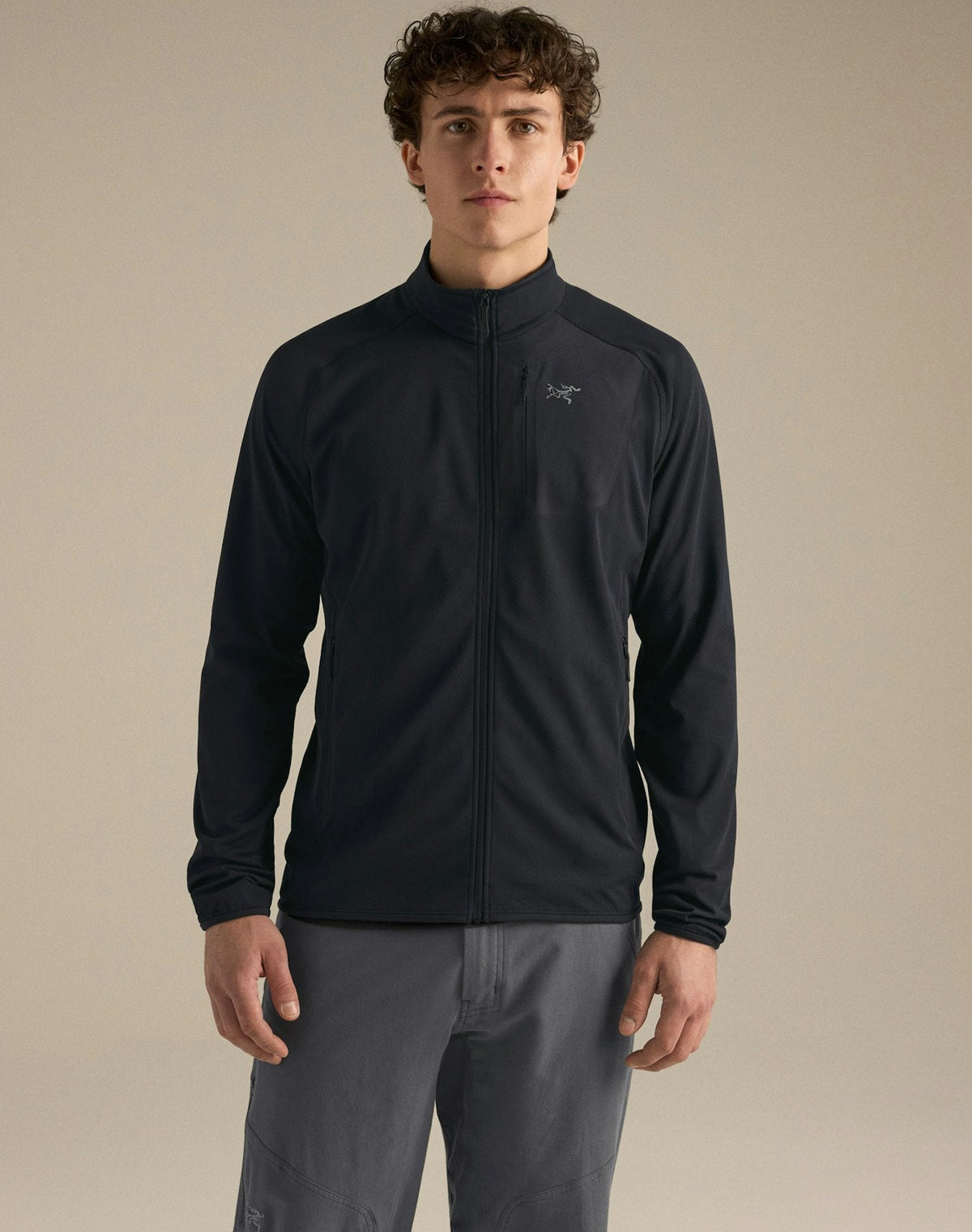 Arc'teryx Delta Men's Full-Zip Fleece Black Jacket