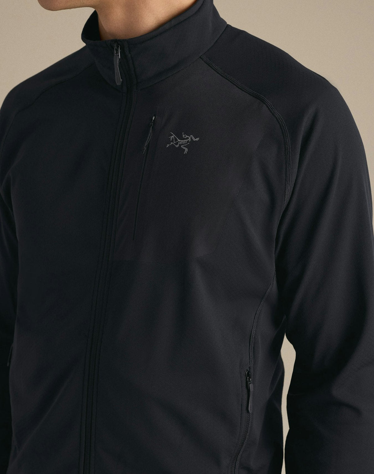 Arc'teryx Delta Men's Full-Zip Fleece Black Jacket
