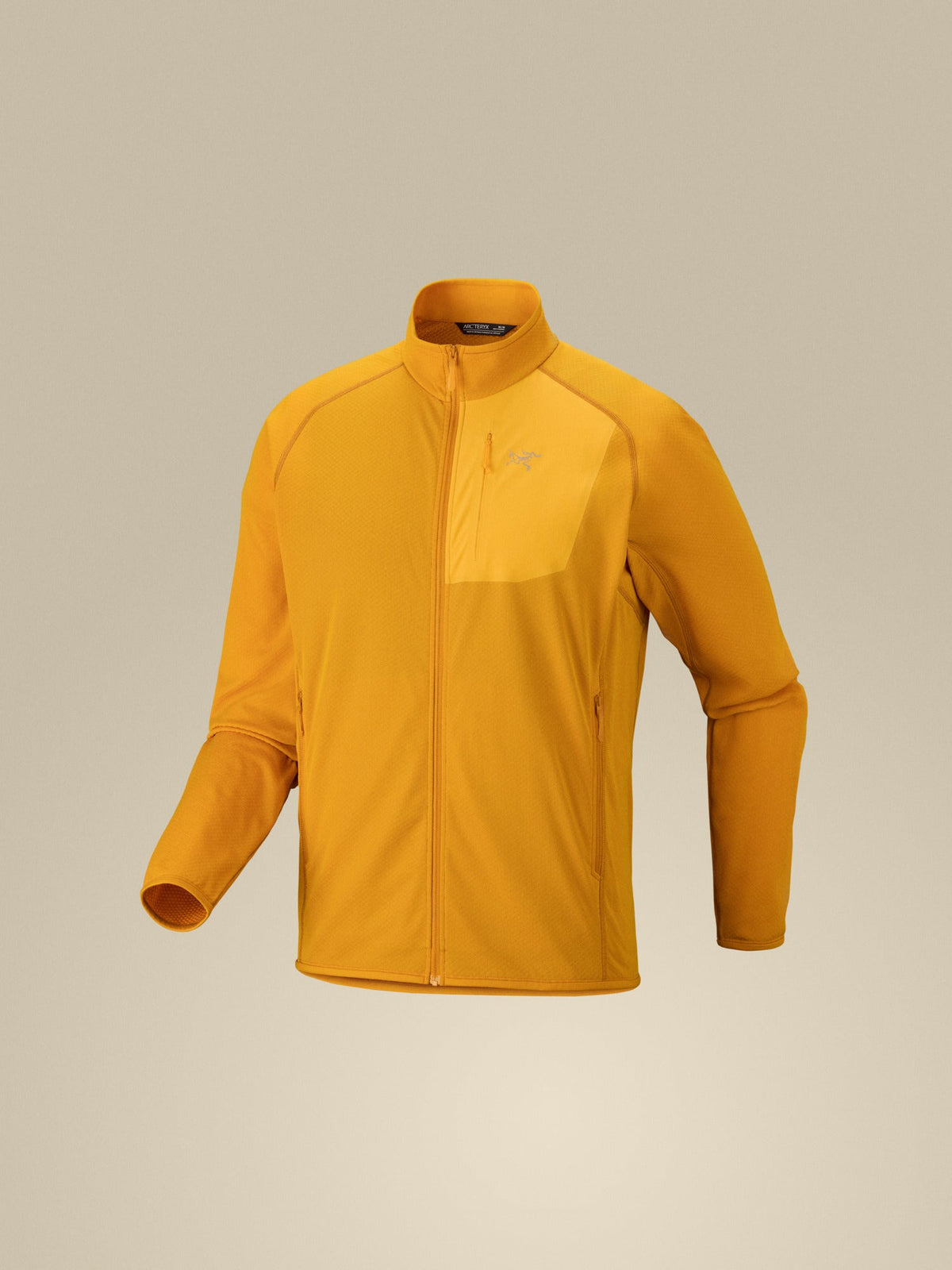 Arc'teryx Delta Men's Full-Zip Fleece Yellow Jacket