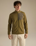 Arc'teryx Delta Men's Full-Zip Fleece Dark Olive Jacket