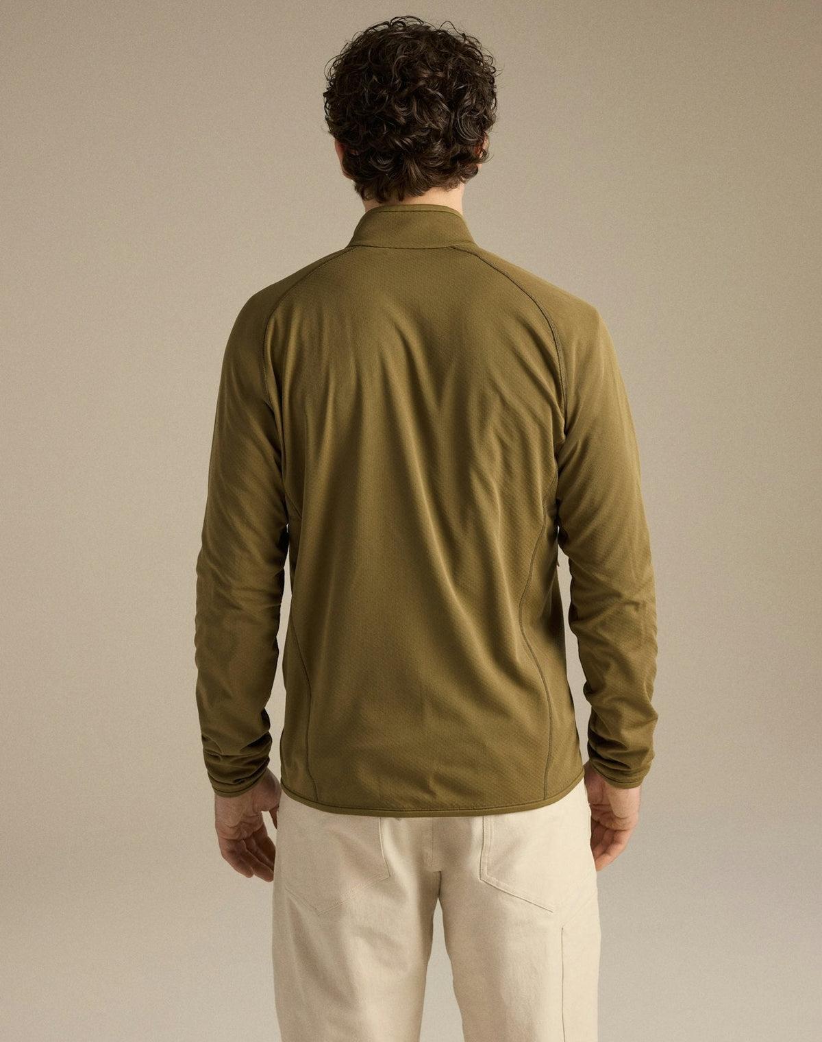 Arc'teryx Delta Men's Full-Zip Fleece Dark Olive Jacket