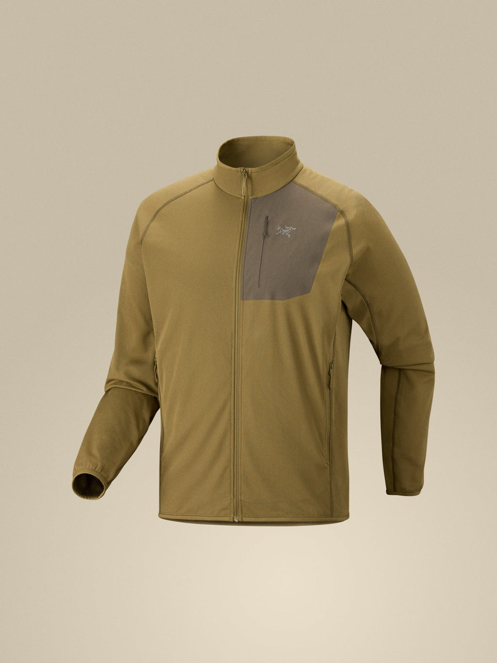 Arc'teryx Delta Men's Full-Zip Fleece Dark Olive Jacket