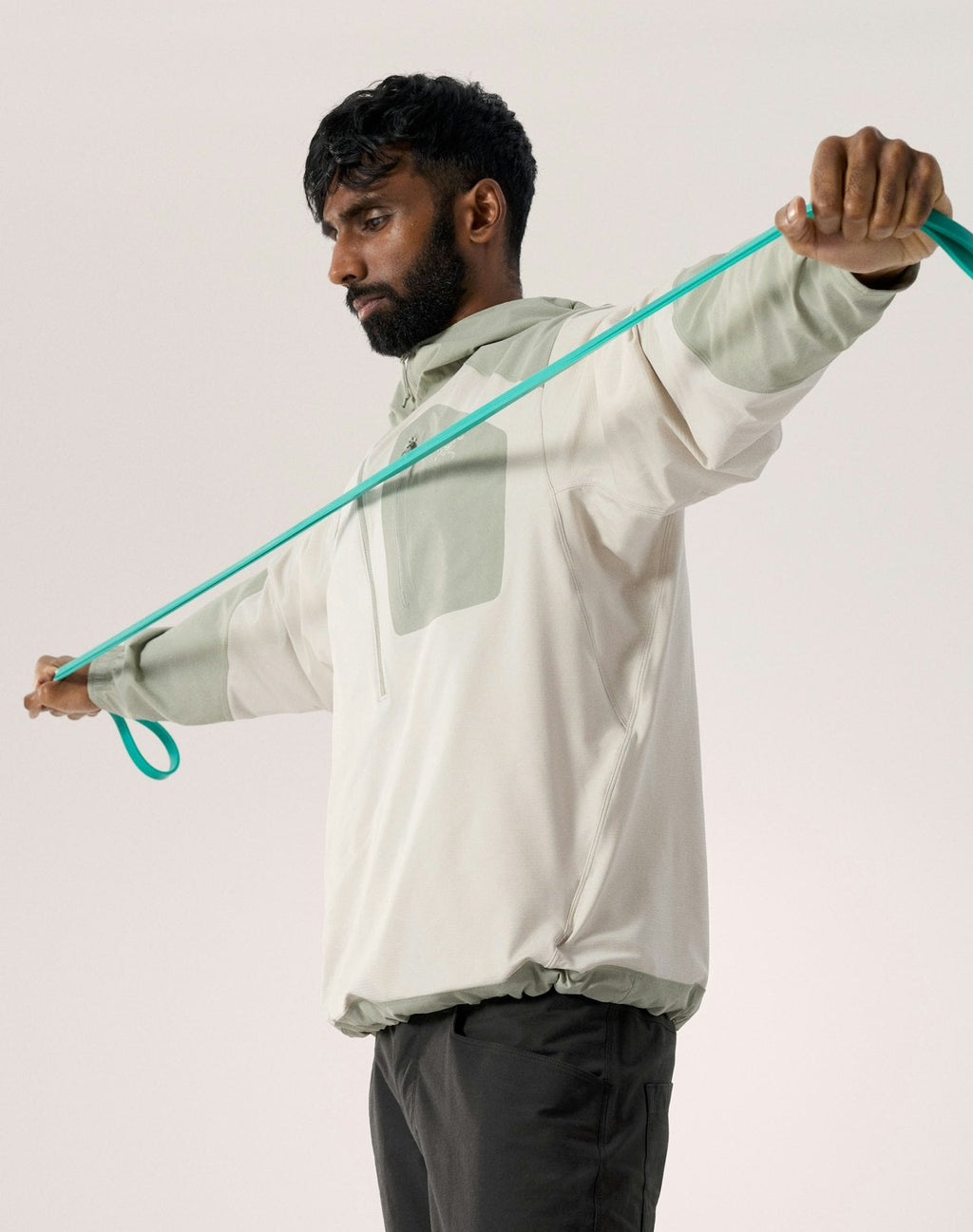 Arc'teryx Konseal Men's Half-Zip Hoody – Rune / Whiteout