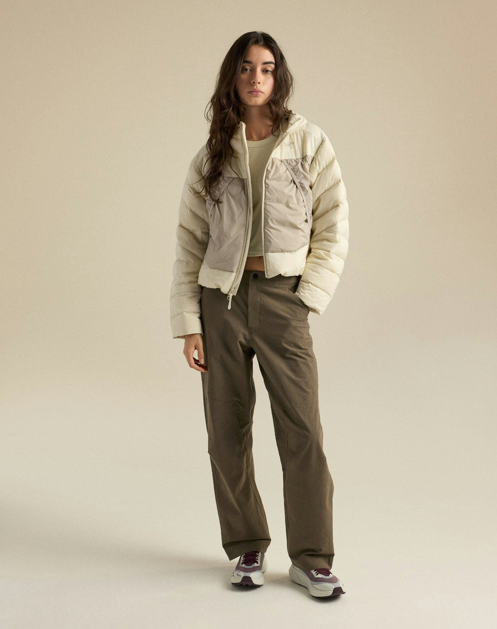 Arc'teryx Omineca Women's Short Jacket – Cream / Beige
