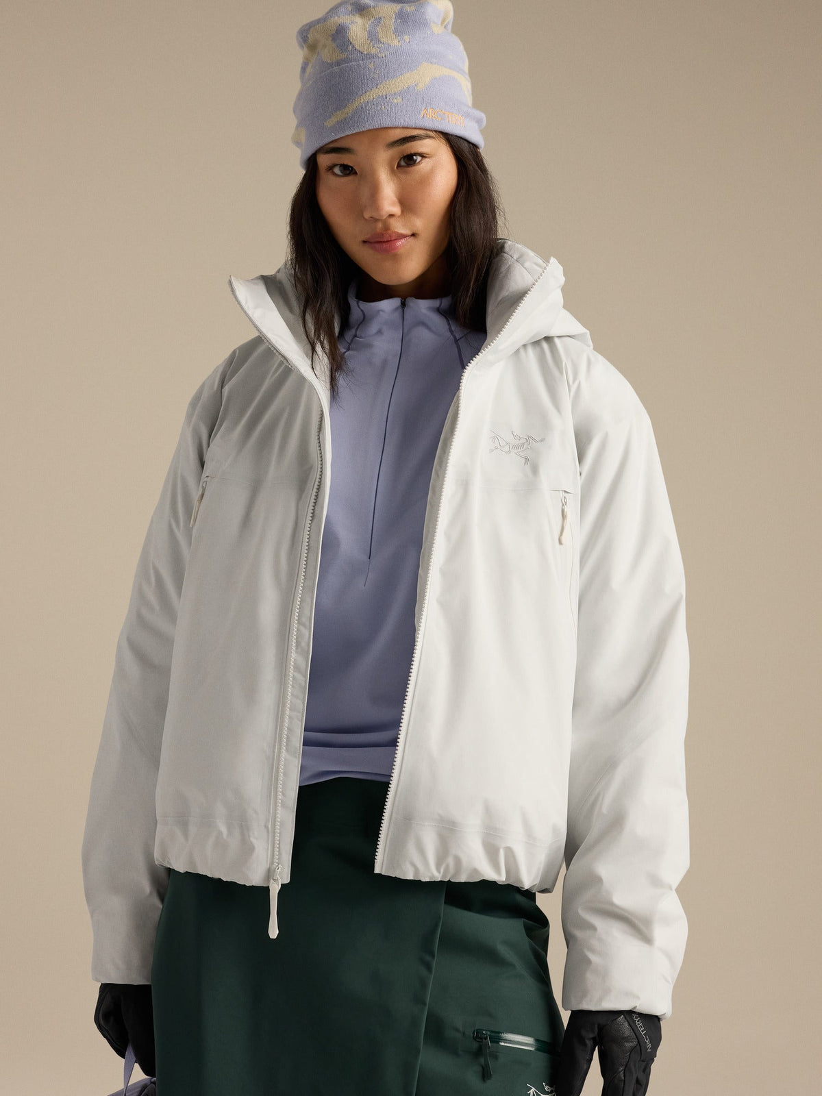 Arc'teryx Altira Women's Insulated Cropped Jacket – White