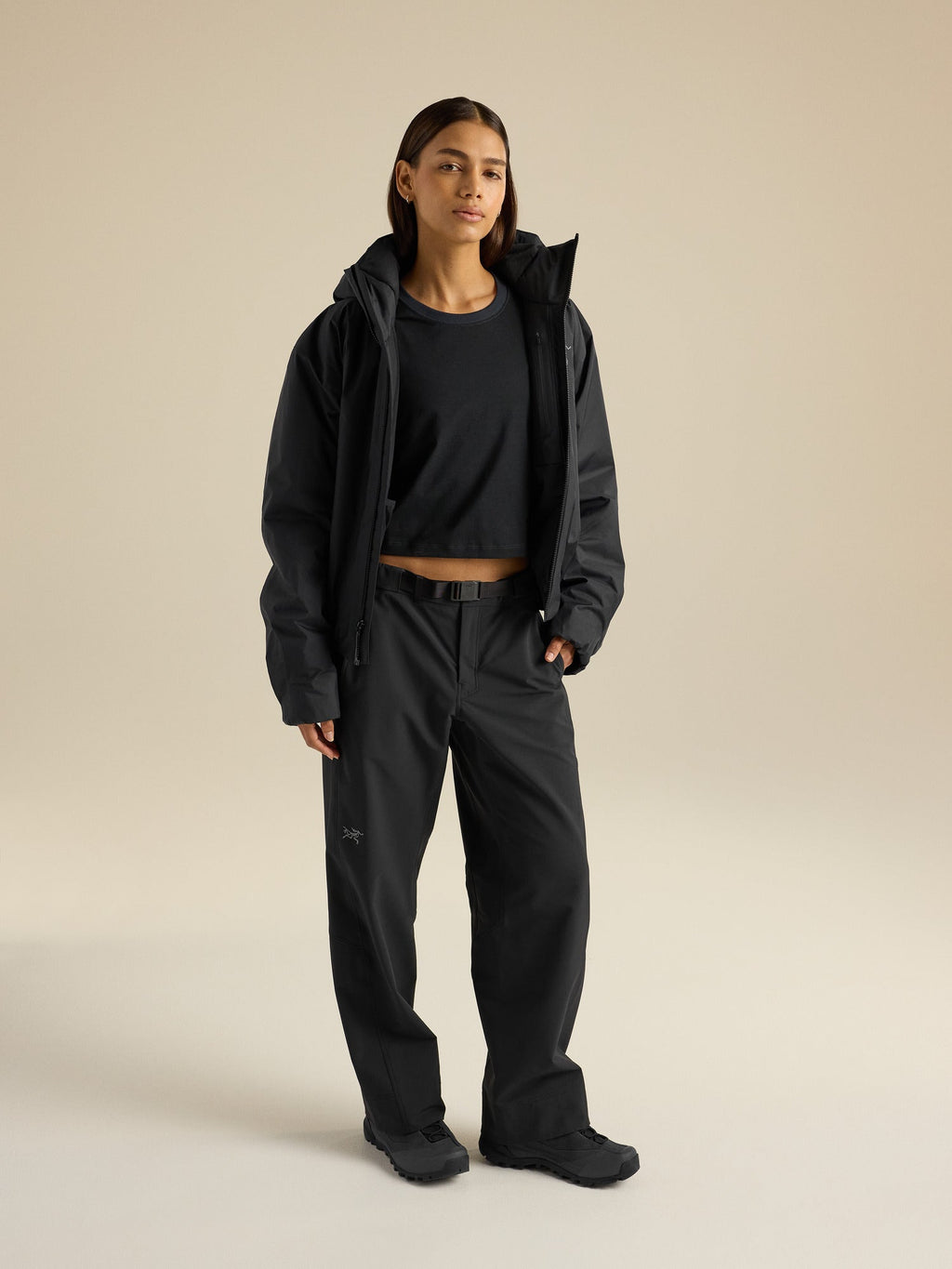 Arc'teryx Altira Women's Insulated Cropped Jacket – Black
