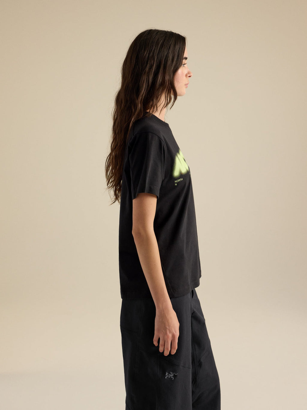 Arc'teryx Kragg Cotton Dream State Women's T-Shirt – Black