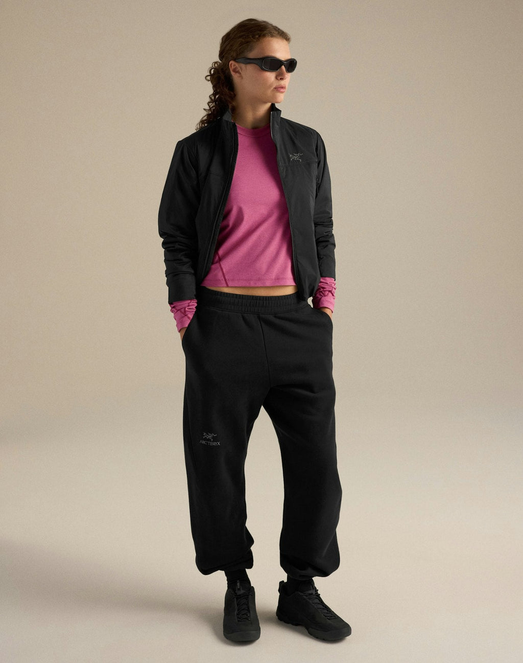 Arc'teryx Women's Long-Sleeve Crew Base Layer – Pink