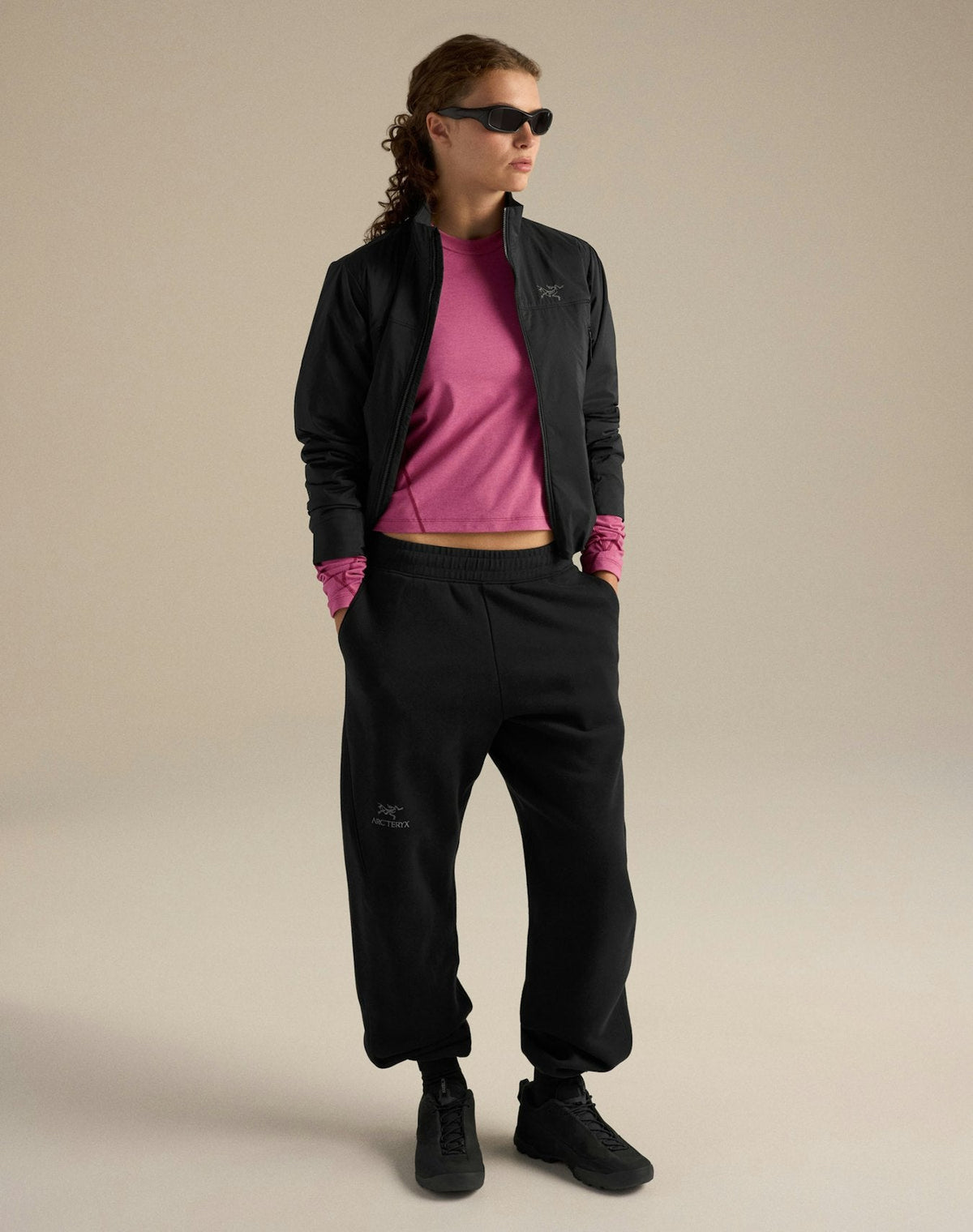 Arc'teryx Women's Long-Sleeve Crew Base Layer – Pink