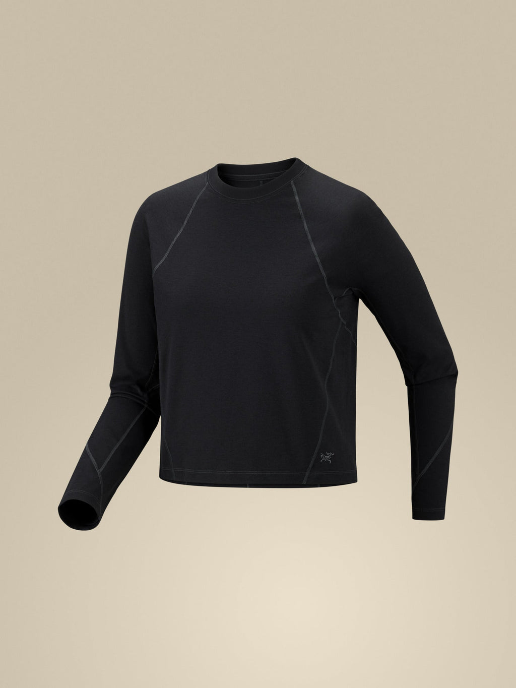 Arc'teryx Women's Long-Sleeve Crew Base Layer – Black