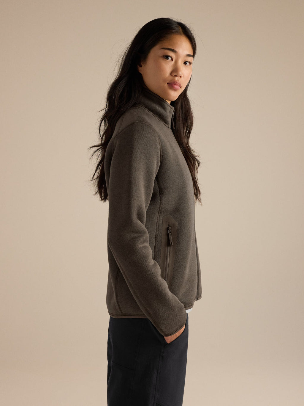 Arc'teryx Covert Women's Cardigan – Dark Brown
