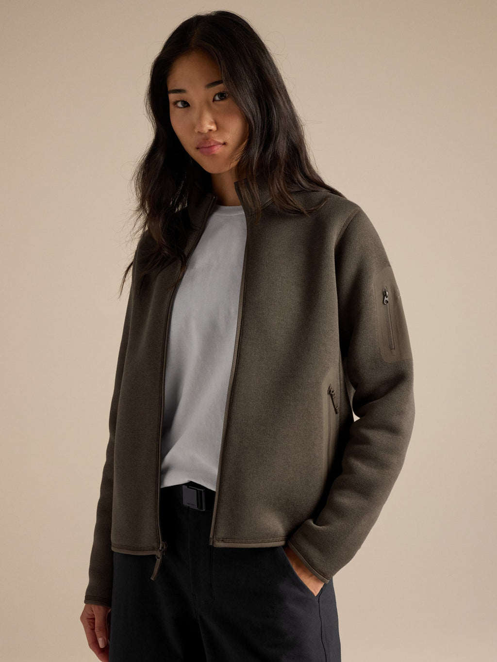 Arc'teryx Covert Women's Cardigan – Dark Brown