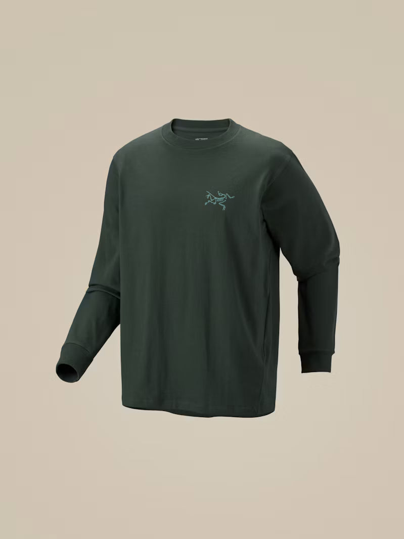 Arc'teryx Kragg Cotton Bird Crew Long Sleeve T-Shirt | Men's