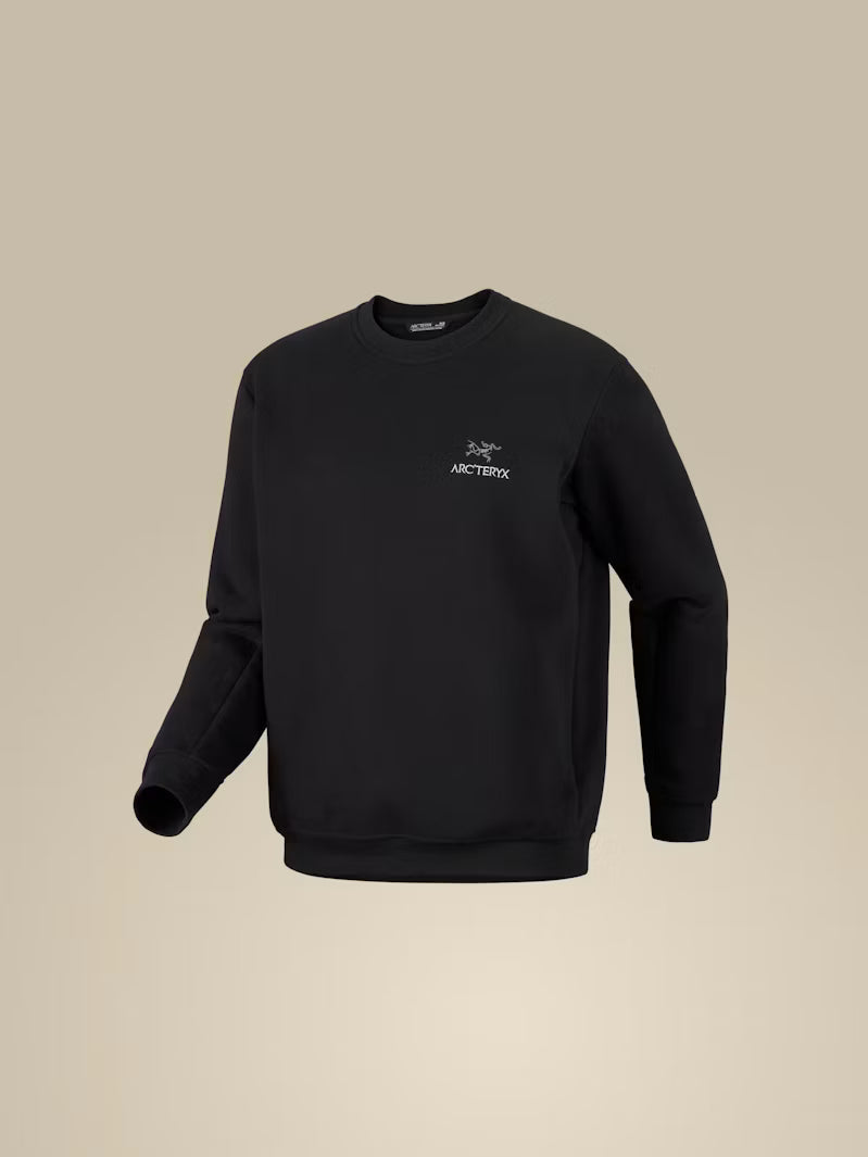 Arc'teryx Emblem Fleece Crewneck Sweatshirt – Black