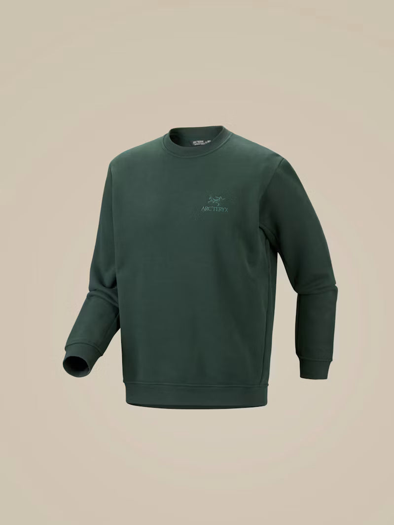 Arc'teryx Emblem Fleece Crewneck Sweatshirt – Black Sapphire