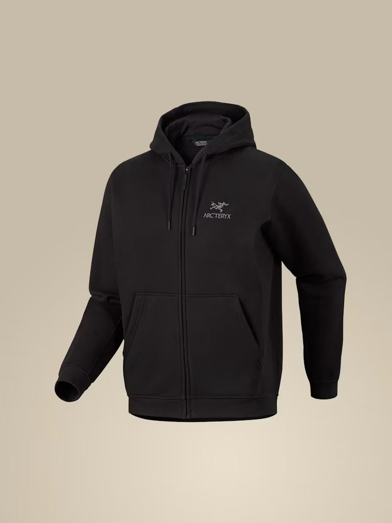 Arc'teryx Emblem Fleece Full-Zip Hoody – Black
