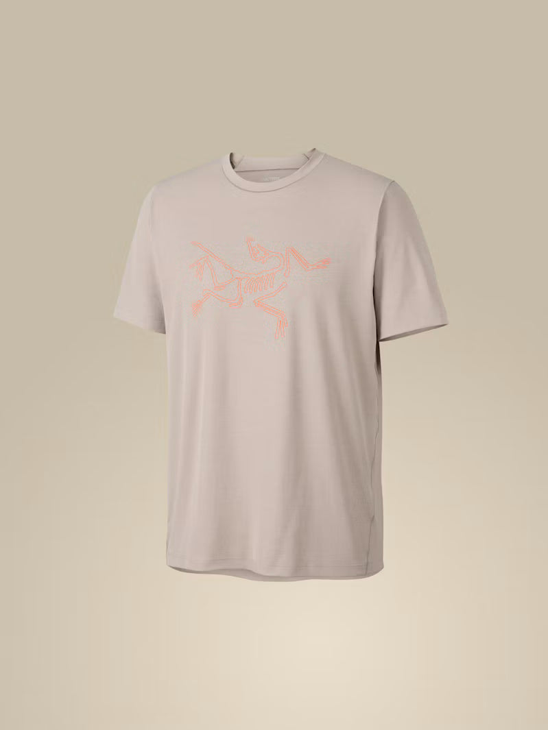 Arc'teryx Men's Big Bird Skeleton Short Sleeve Shirt | Oyster