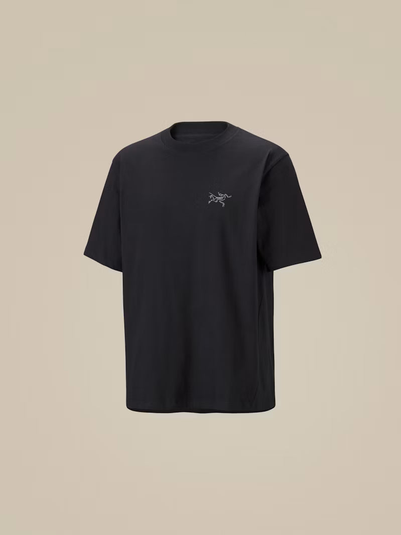 Arc'teryx Men's Emblem Crew Short Sleeve Shirt | Black