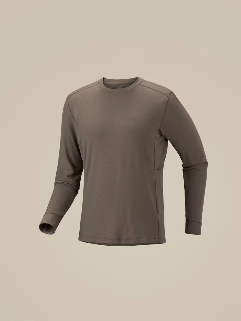 Arc'teryx Satoro Men's Merino Wool Crewneck – Dark Earth