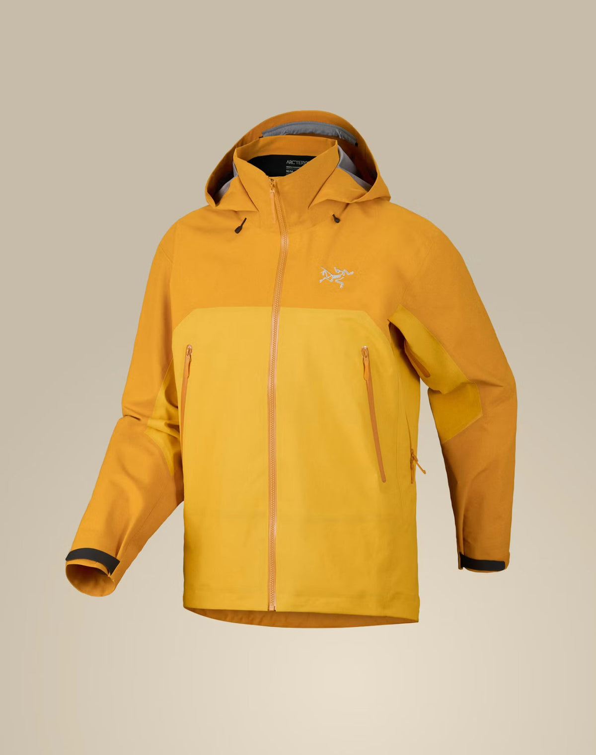 Arc'teryx Beta AR Men's Jacket, Two-Tone Yellow Hard Shell