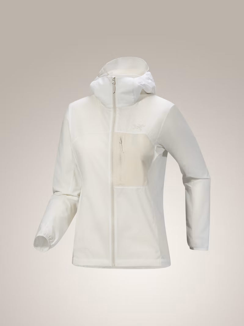 Arc'teryx Squamish Women's Hoody, Off White Color Block