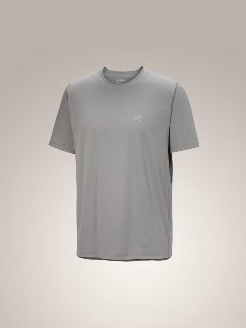 Arc'teryx Men's Cormac Crew Short Sleeve Shirt | Heather Grey
